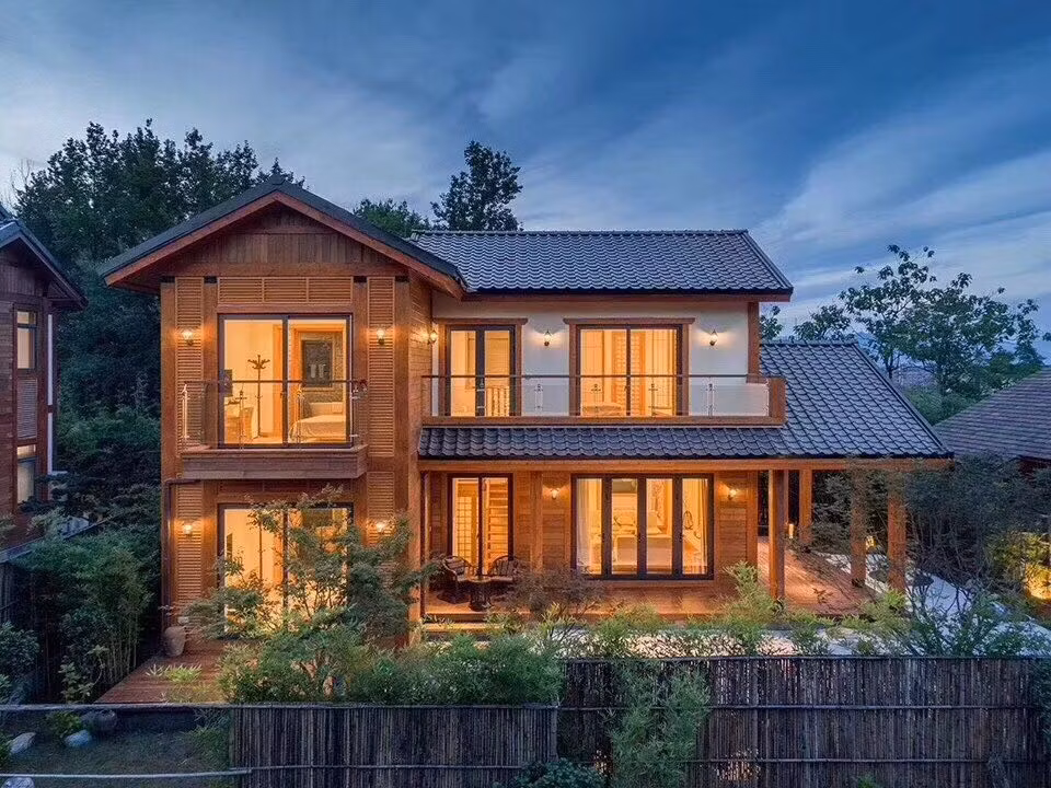 Contemporary Wooden Villas