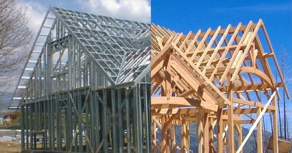 Wooden Houses vs. Concrete and Steel